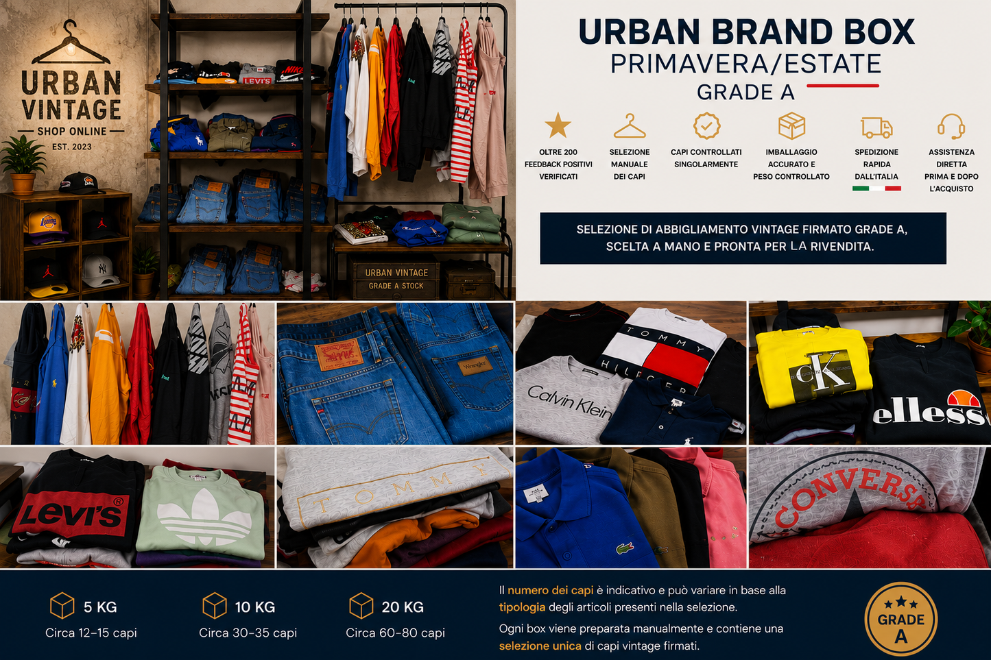 Urban Brand Box – Primavera/Estate Grade A